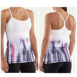 Lululemon Power Y Tank Top in Engineered Mirage